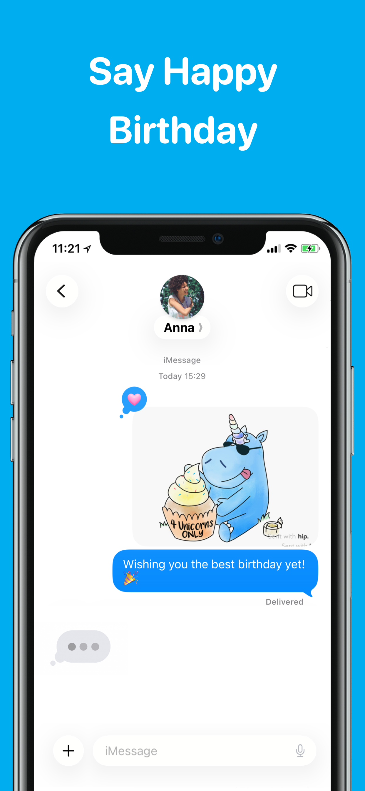 hip: Birthday Reminder & Cards