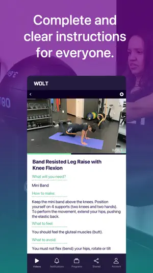 Wolt: Physiotherapy & Fitness screenshot 3