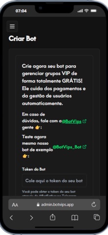 BotVips screenshot