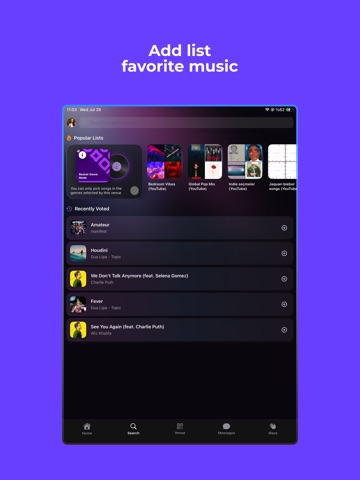 Beatair iPad screenshot