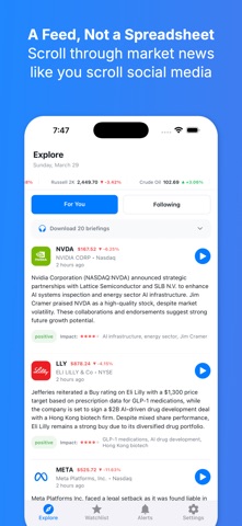 Stock Briefing Screenshot 2 of 5