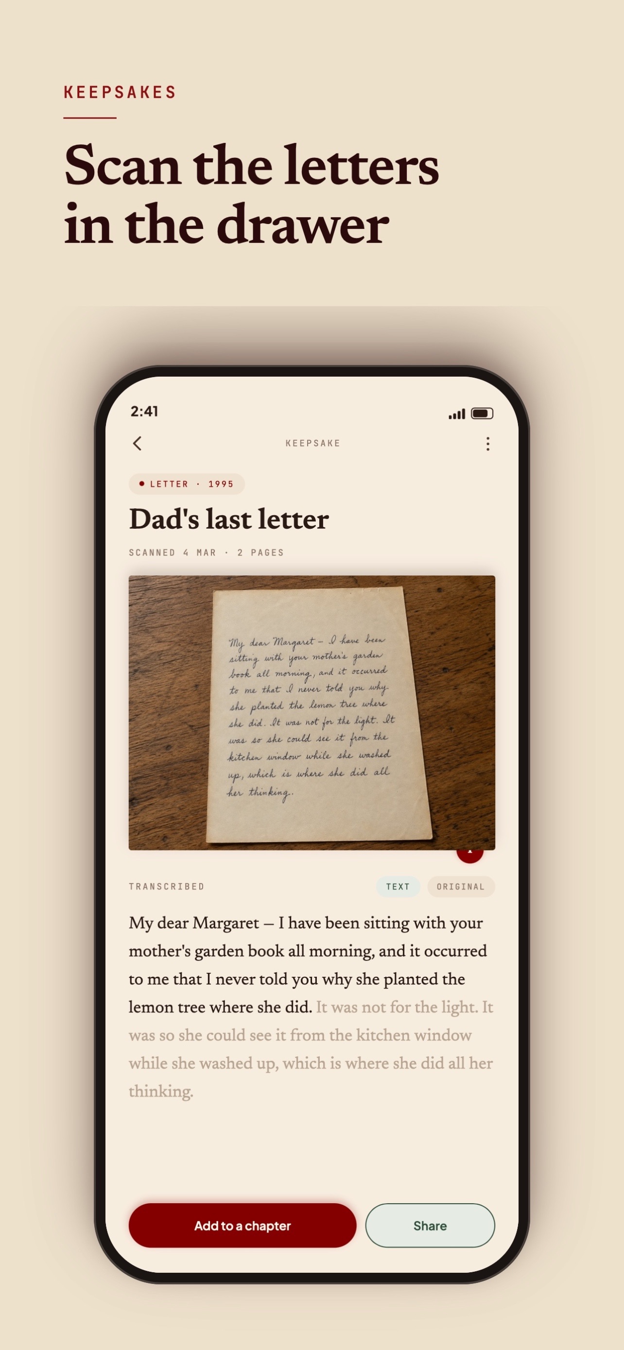 Screenshot 9 of Chapters: Tell your life story