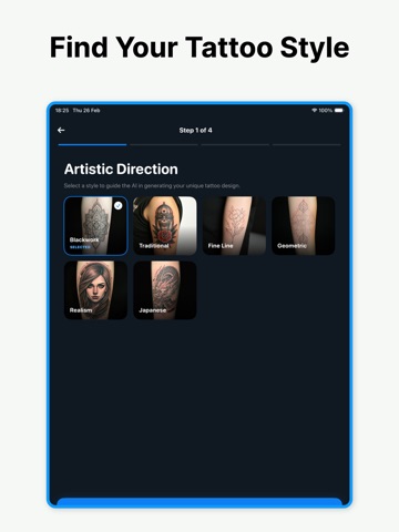 Tattoo Creator - Stencils iPad screenshot