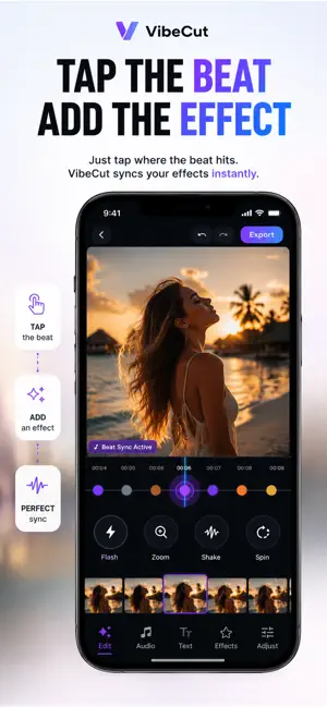 Video Editor & Maker: VibeCut screenshot 2