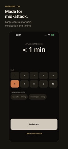 Aura: Migraine Log Screenshot 2 of 5