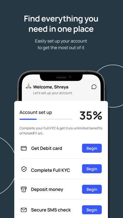 Kotak Bank: 811 Mobile App Screenshot 2 - AppWisp.com Kotak Bank: 811 Mobile App Screenshot 2 - AppWisp.com