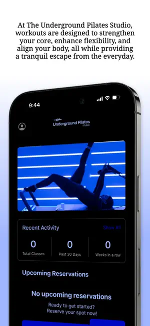 Underground Pilates Studio screenshot 3