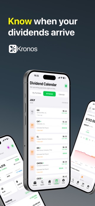 Kronos: Dividends Calendar Screenshot 4 of 5