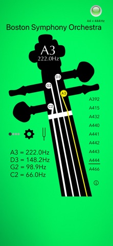 Cello Tuner Basic Screenshot 8 of 9