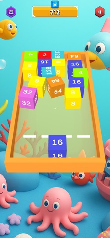 Cube Blast 2048 : Mega Merge screenshot