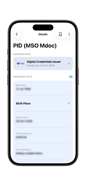 HopaeEUDIWallet screenshot 3