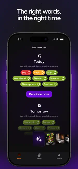 Swipery: learn new words daily screenshot 4