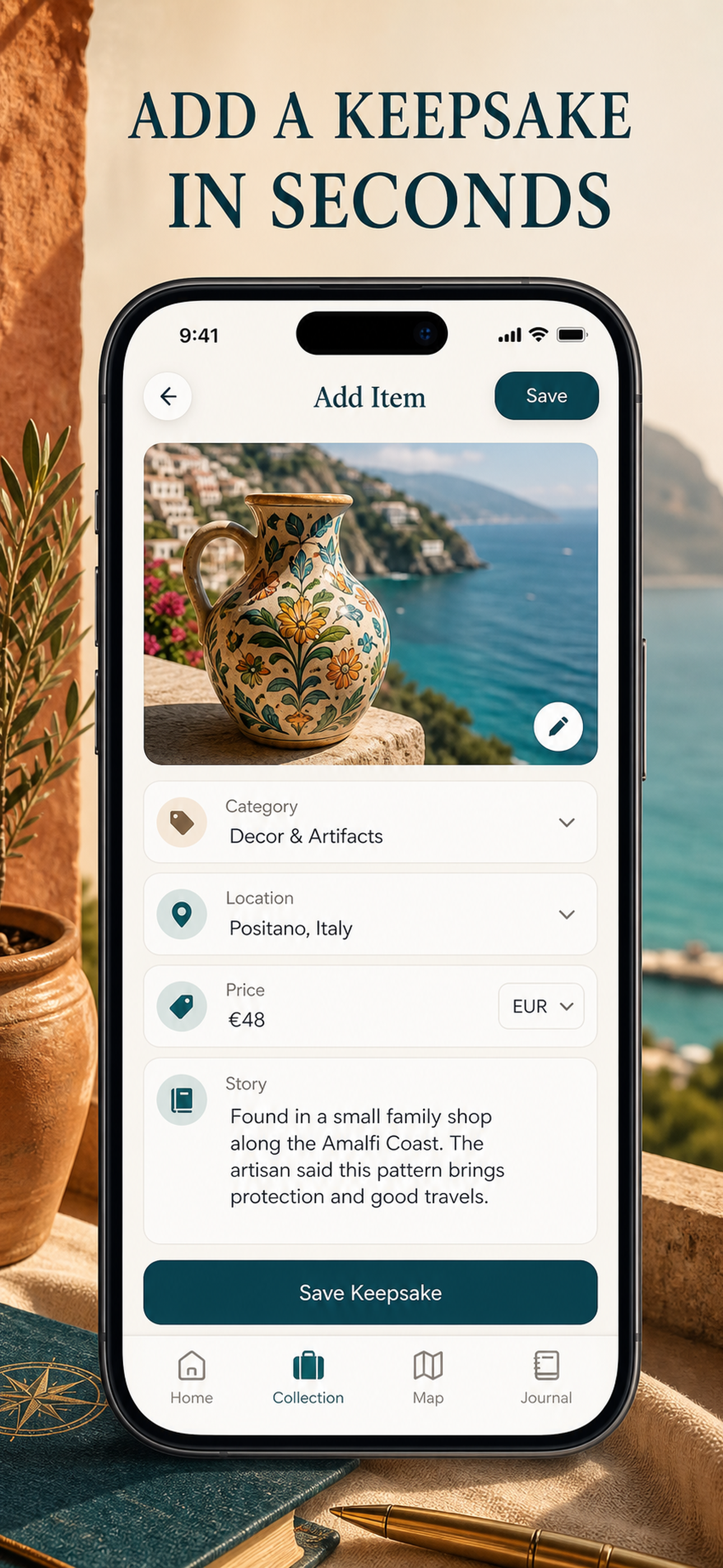 Souvenir Tracker: Trip Diary screenshot 5