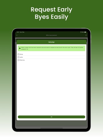 Chess Tournament Manager Pro iPad screenshot