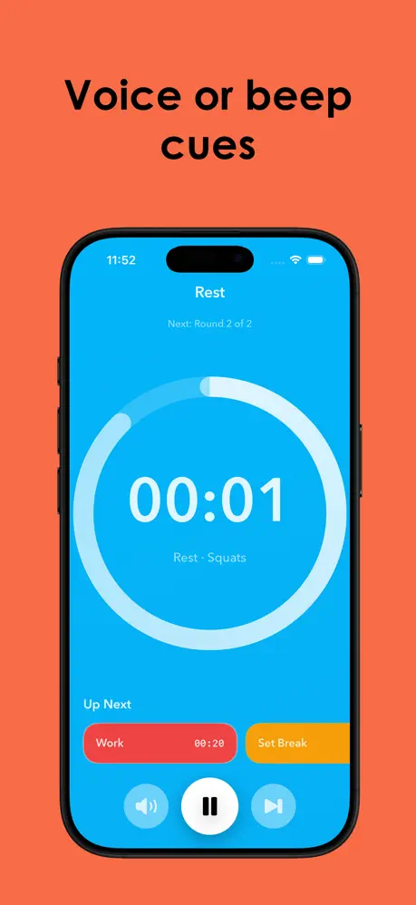 Roundly: Tabata Timer screenshot
