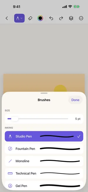 Sketchbook Studio screenshot 2