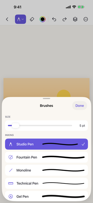 Sketchbook Studio Screenshot 2 of 3