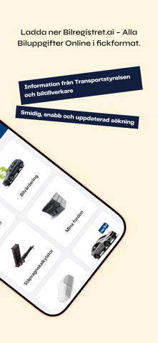Bilregistret.ai screenshot
