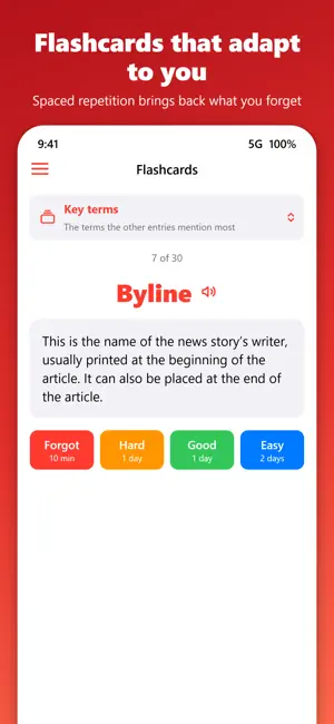 Journalism Dictionary screenshot 4