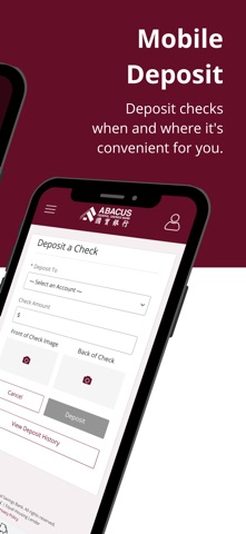 Abacus iMobile Banking Screenshot 5 of 7