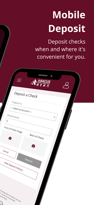Abacus iMobile Banking Screenshot 5 of 7