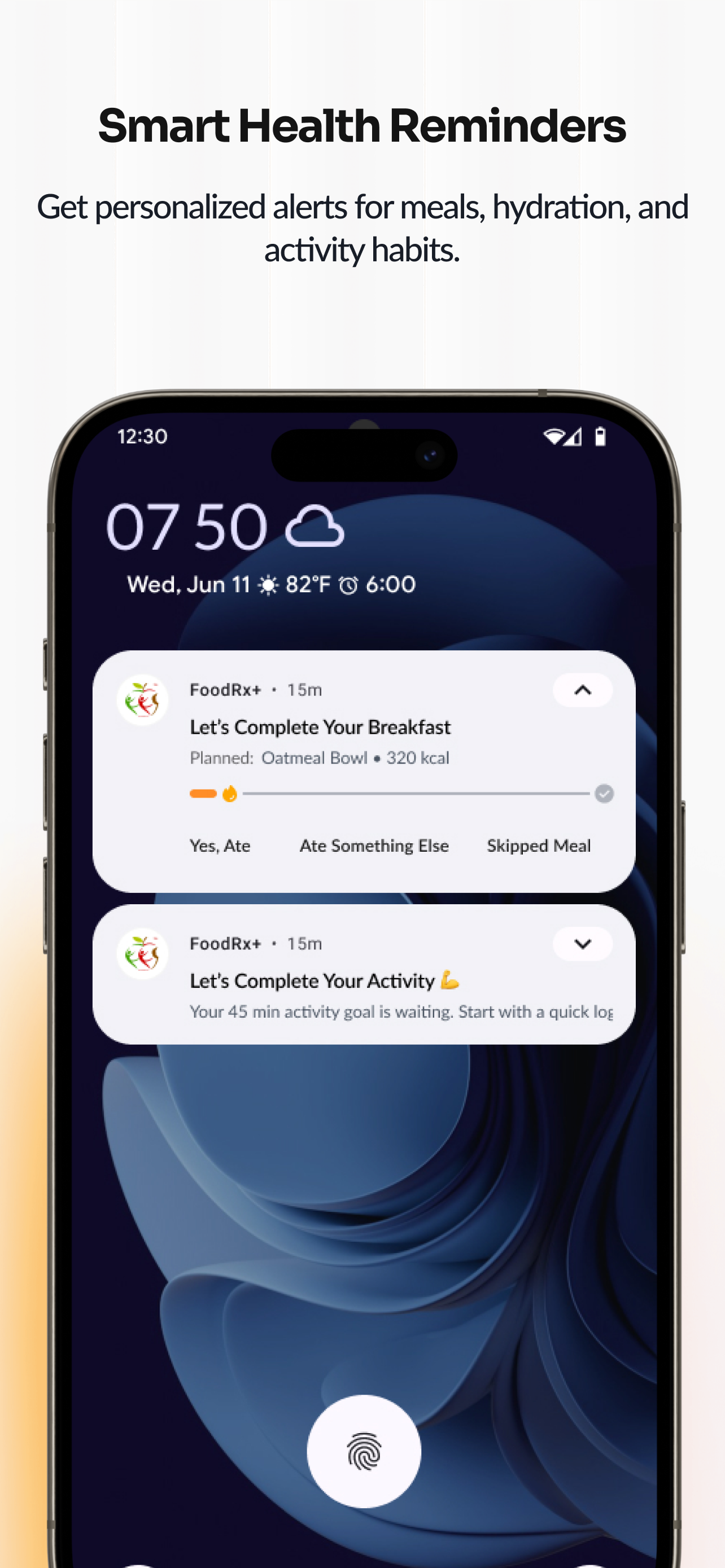 FoodRx+ AI Diet & Nutrition