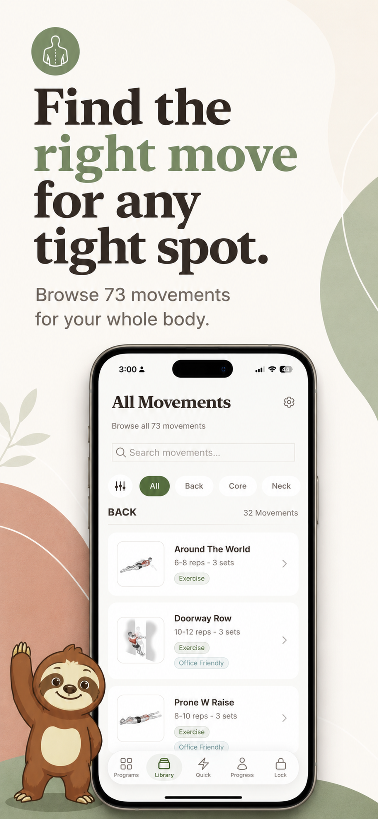 Posture Fix Exercises: Olly screenshot 4