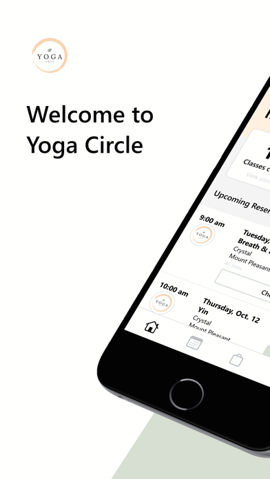 Yoga Circle SC iPhone screenshot 1 - Health & Fitness app
