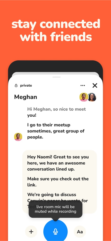 Clubhouse - Seamless Private Chat