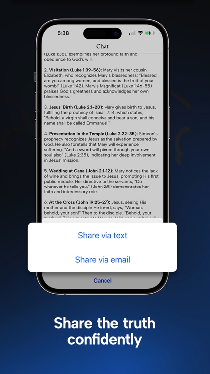 Truthly: Catholic AI screenshot-4