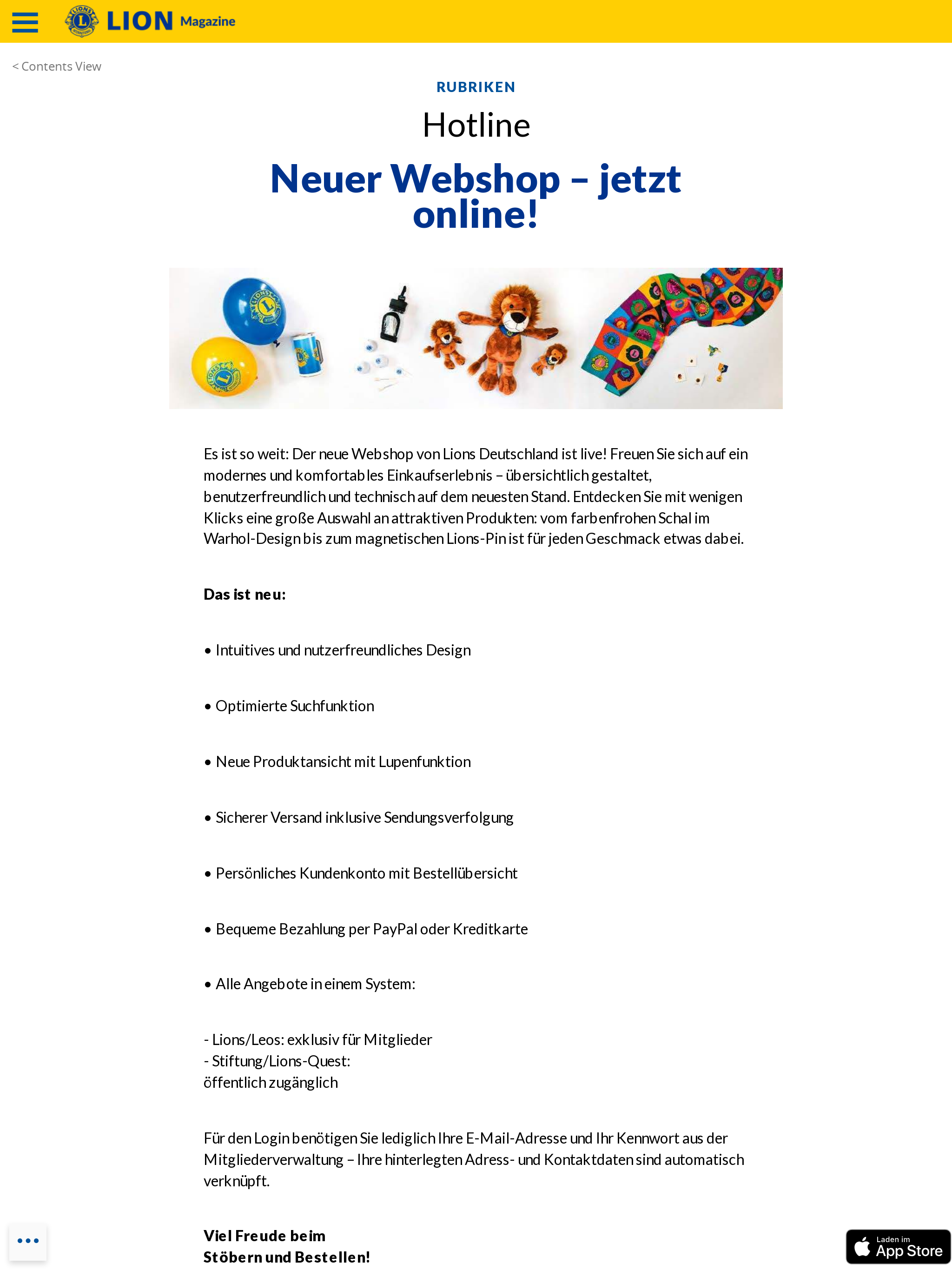 Das LION-Magazin Deutsche screenshot 16