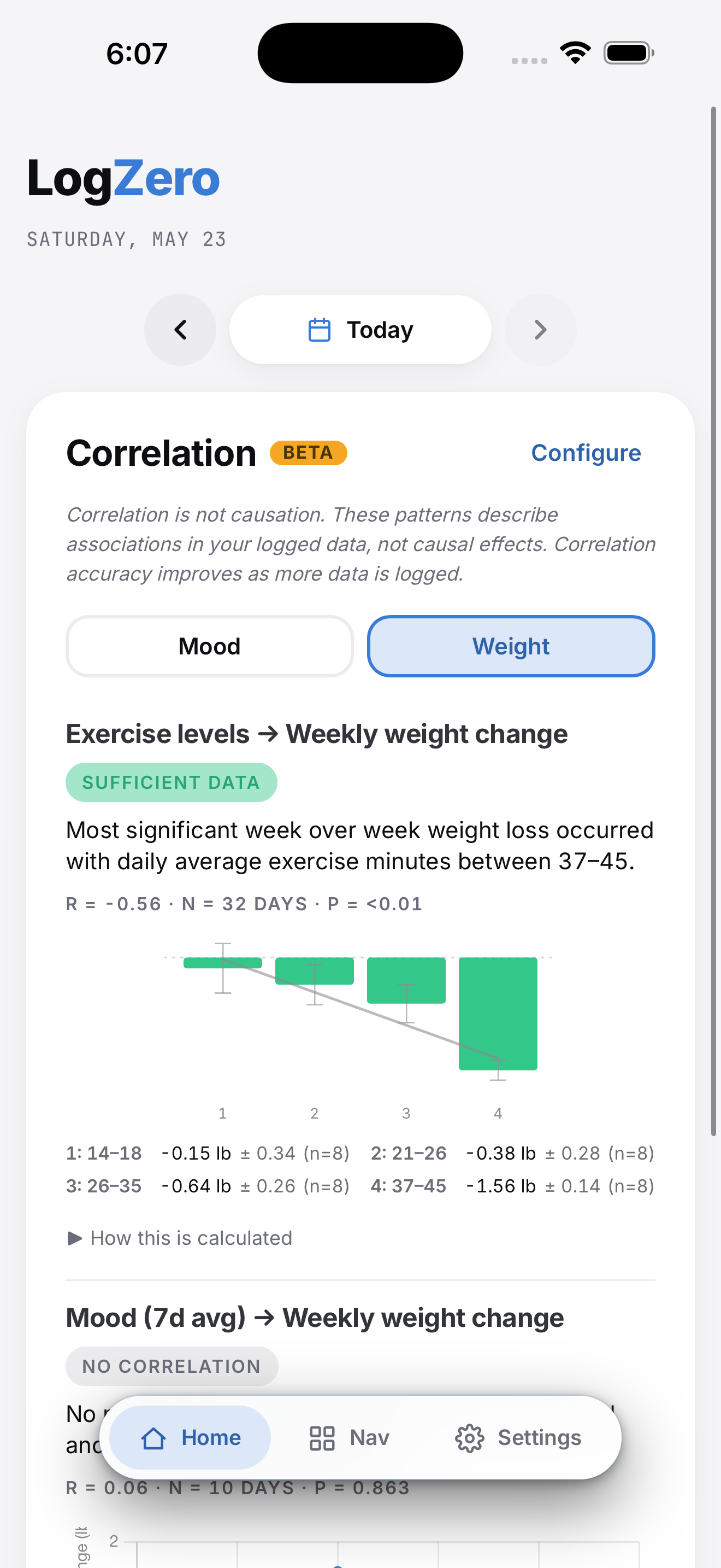 LogZero: Private Life Tracker screenshot 6