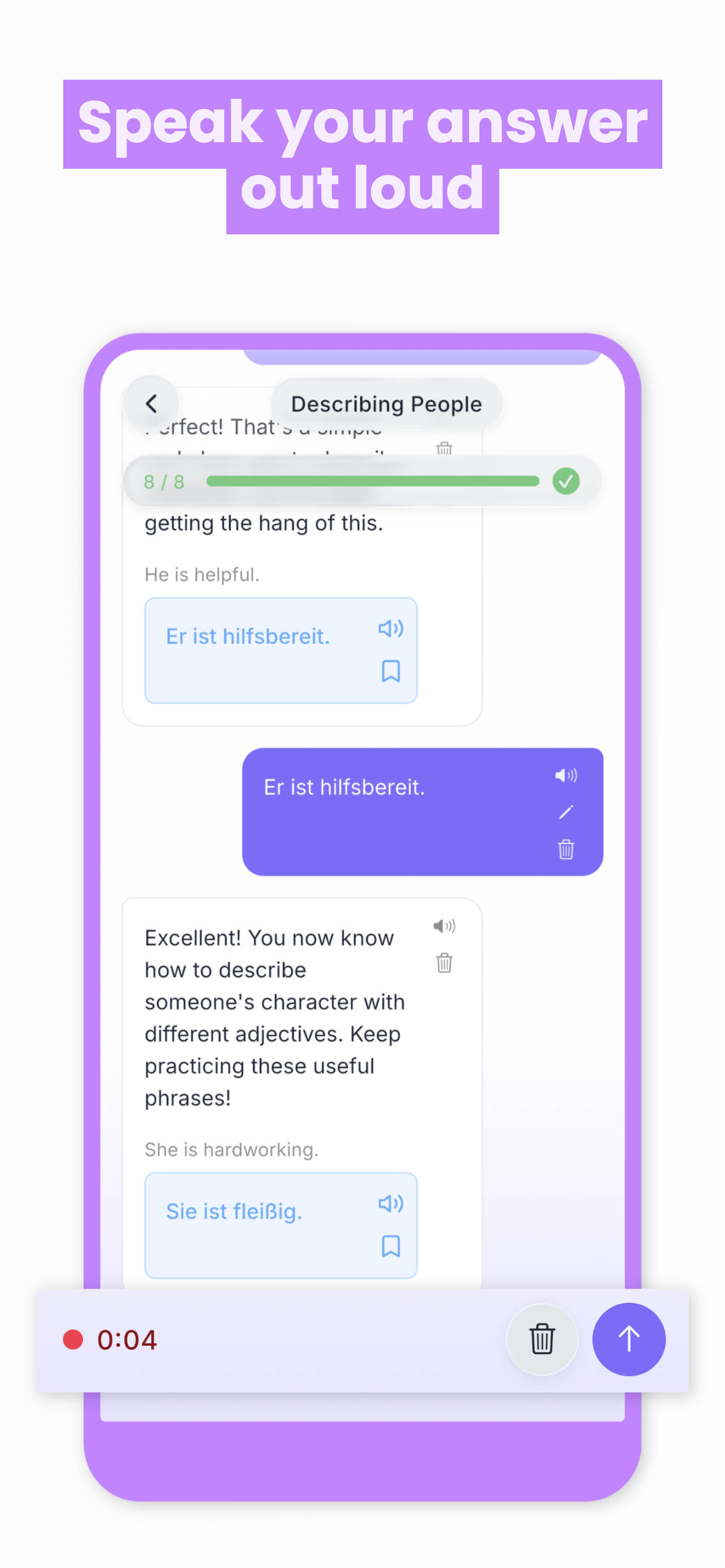 Korean Language Practice AI screenshot 4