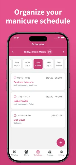 Nail Tech Appointment: AppNail screenshot 1