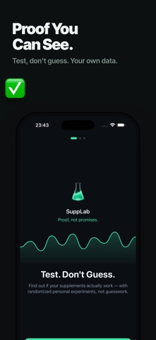 SuppLab: Supplement Tracker Screenshot 9 of 9
