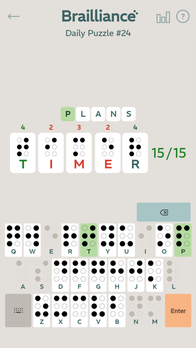 Brailliance - Learn Braille Screenshot