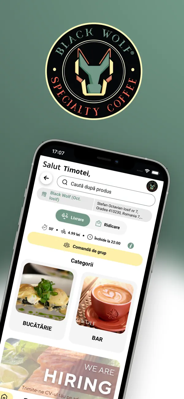 Screenshot #1 pour Black Wolf Coffee
