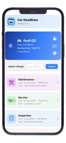 Car Deadlines Screenshot 3 of 6