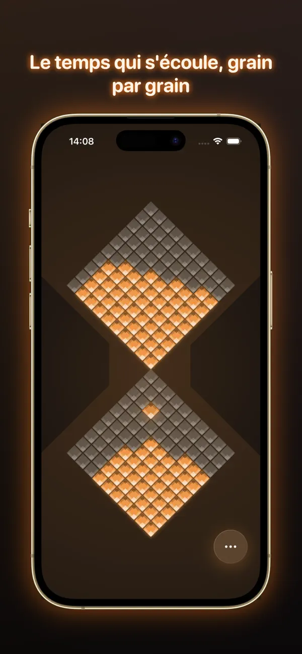 Screenshot #1 pour RetroGlass : Sablier Pixel