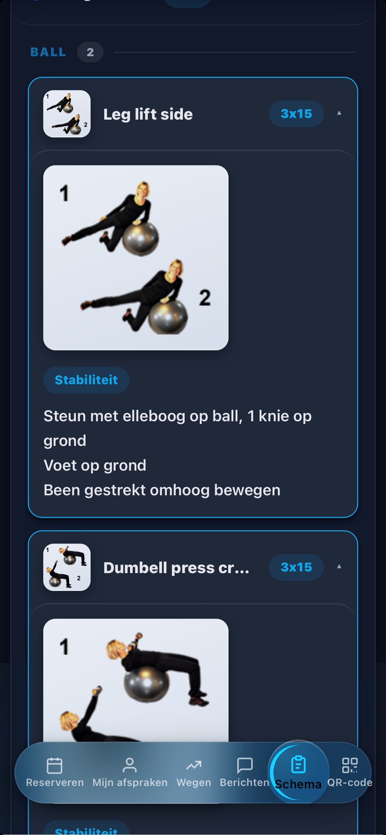 Compedfit screenshot 5