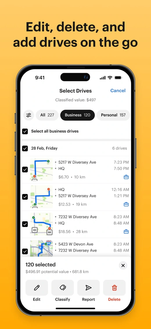 MileIQ: Mileage Tracker & Log screenshot 7