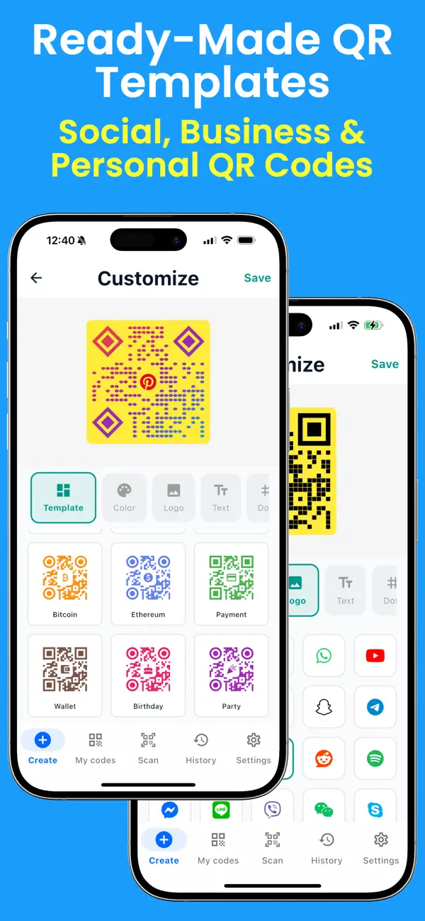 #2. QR Code Maker & Generator (iOS) โดย: JanoGroup LLC