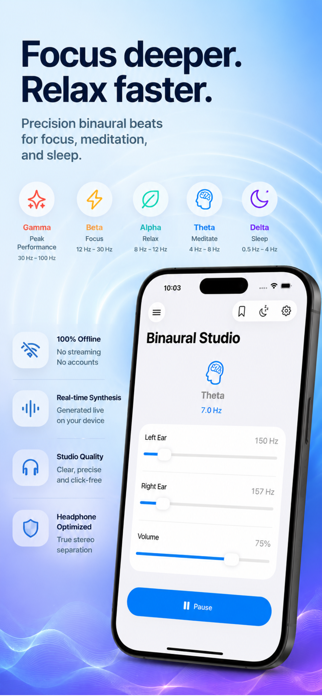 Binaural Beats Studio Screenshot 1 of 3