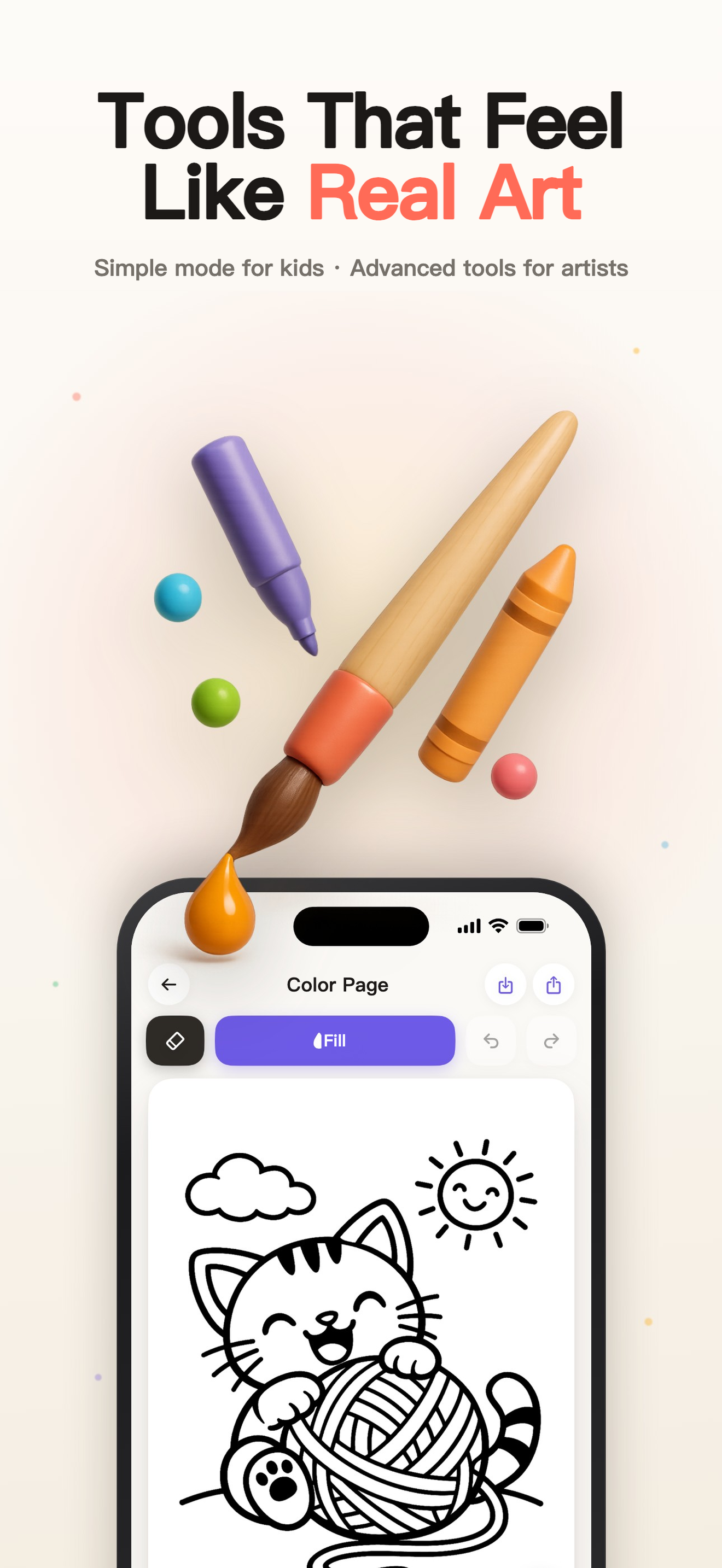 Inko: AI Coloring Book & Pages screenshot 3