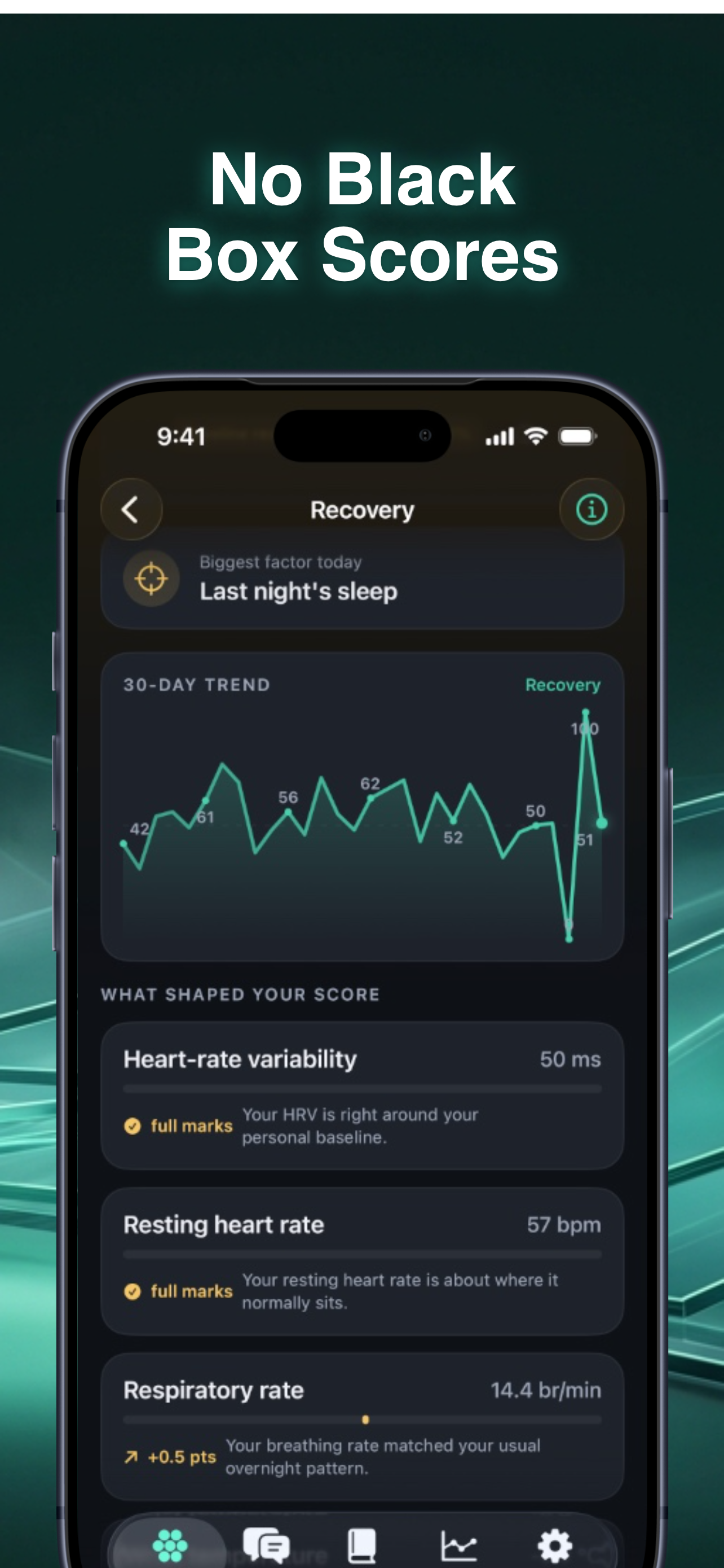 NoBand: Recovery & Readiness screenshot 2