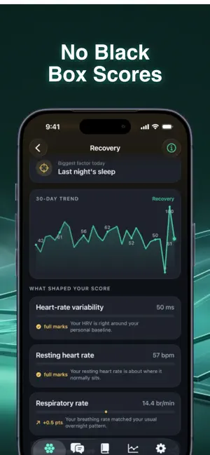 NoBand: Recovery & Readiness screenshot 2