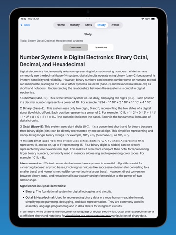 Digital Electronics+ iPad screenshot