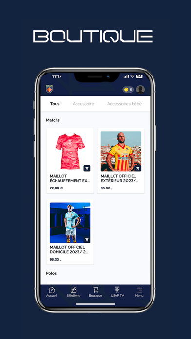 USAP Officiel Screenshot