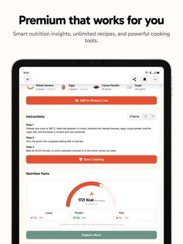 Qishta: AI Recipe Saver iPad screenshot 4