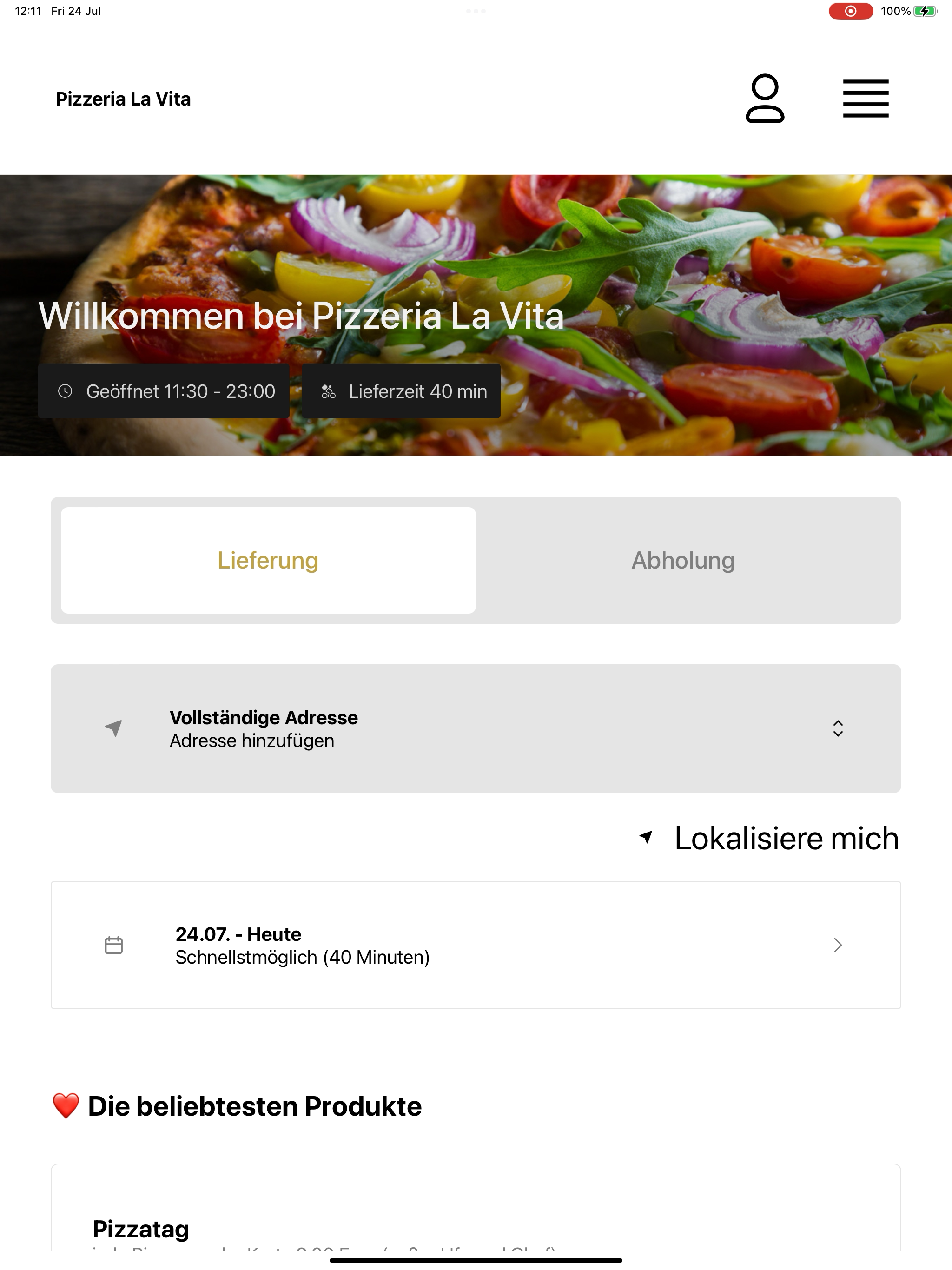 Pizzeria La Vita Rhauderfehn screenshot 10